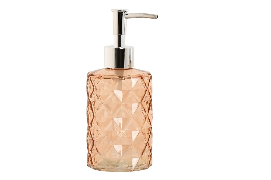 DOSIFICADOR CRISTAL ABS 7,5X7,5X17,5 320ML CALDERA